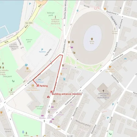 아파트 Terrace Dream View Over Amphitheatre 풀라